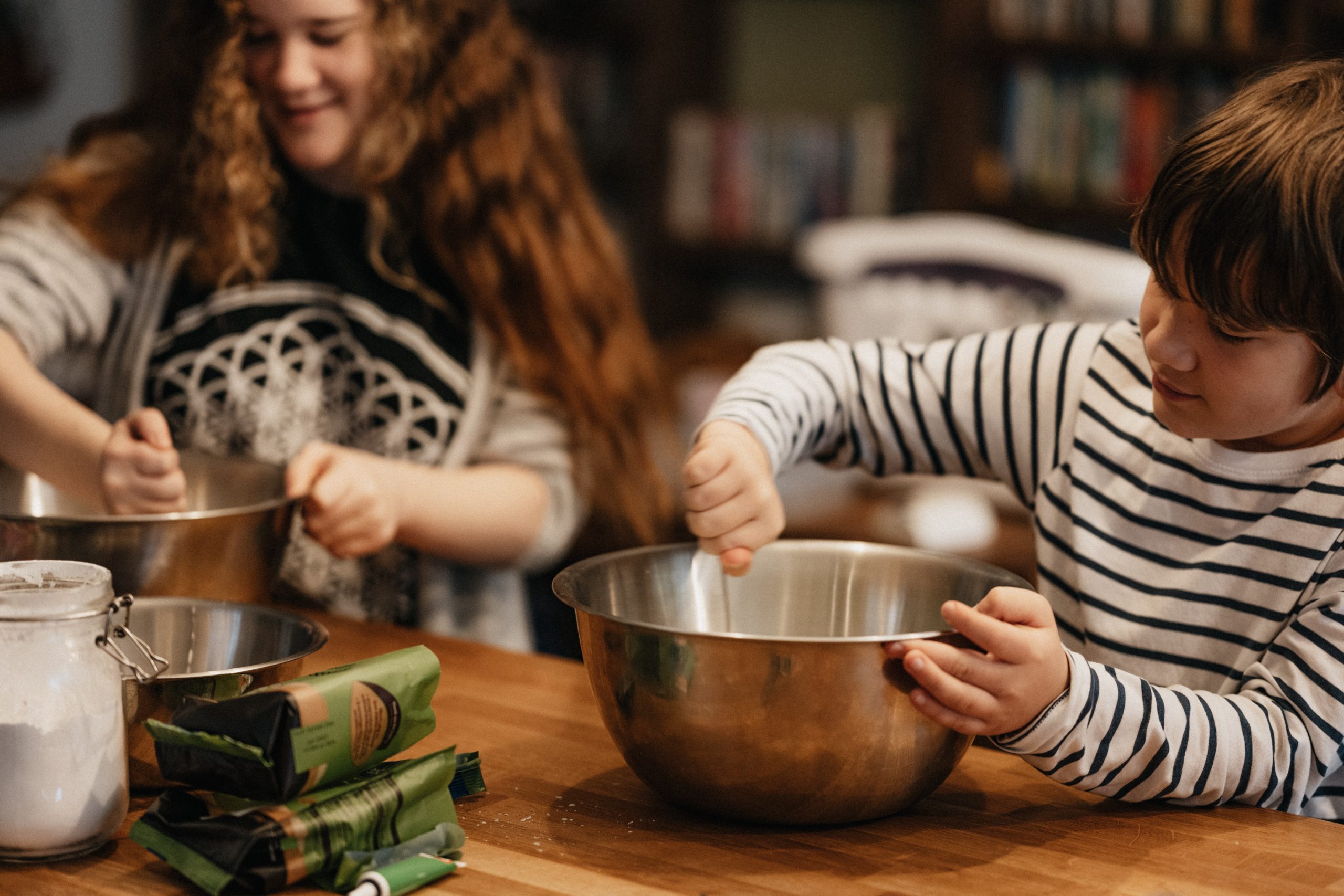 Cooking with Kids of Different Ages